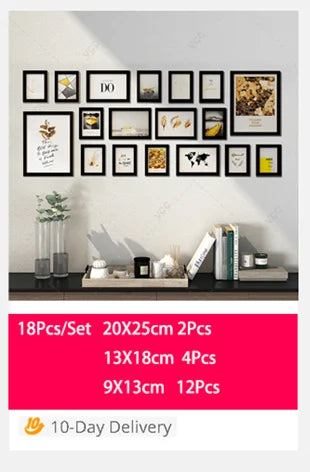 Shadow Box Wooden Photo Frame for 3D Display