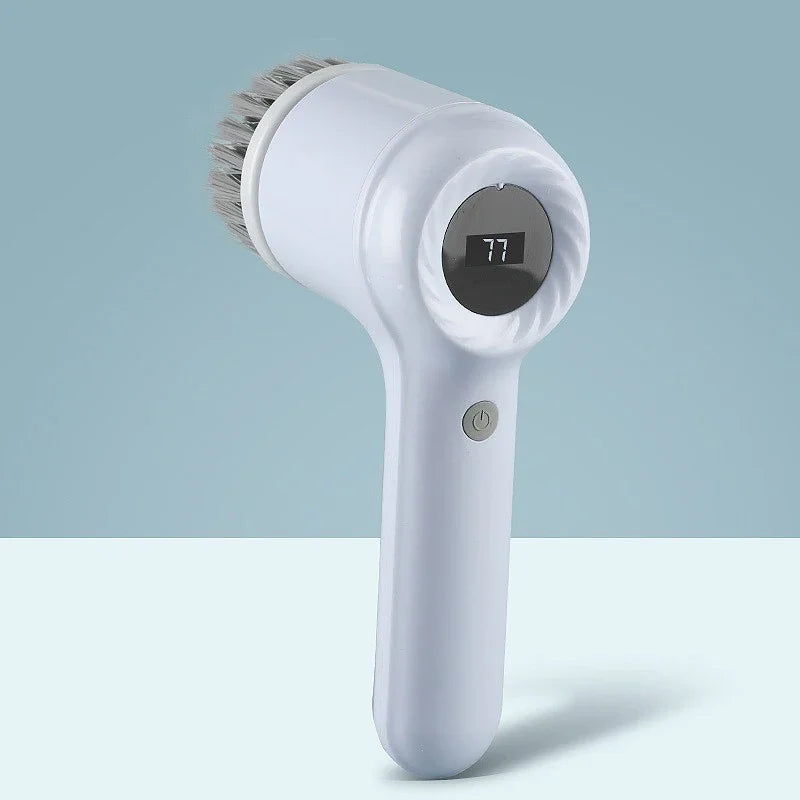 Electric Spin Scrubber with 5 Brush Heads