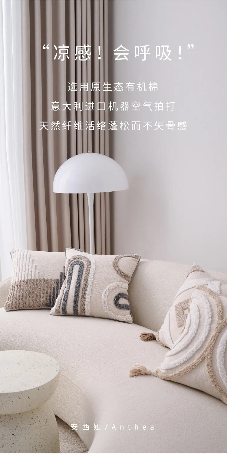 Bohemian Cotton Linen Pillowcase with Tassels