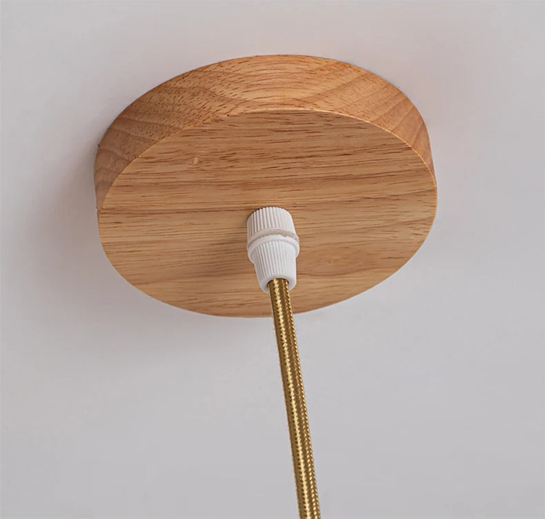 Hand-Knitted Chinese Style Bamboo Pendant Lamp