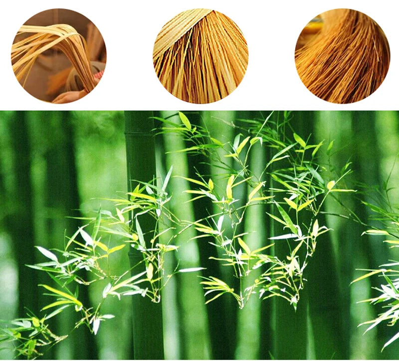 Bamboo Rattan Hanging Pendant Lamp Ceiling Light