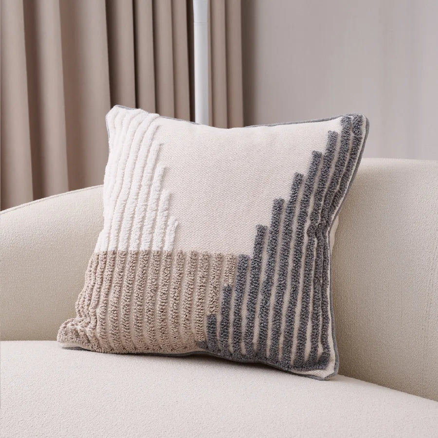 Bohemian Cotton Linen Pillowcase with Tassels