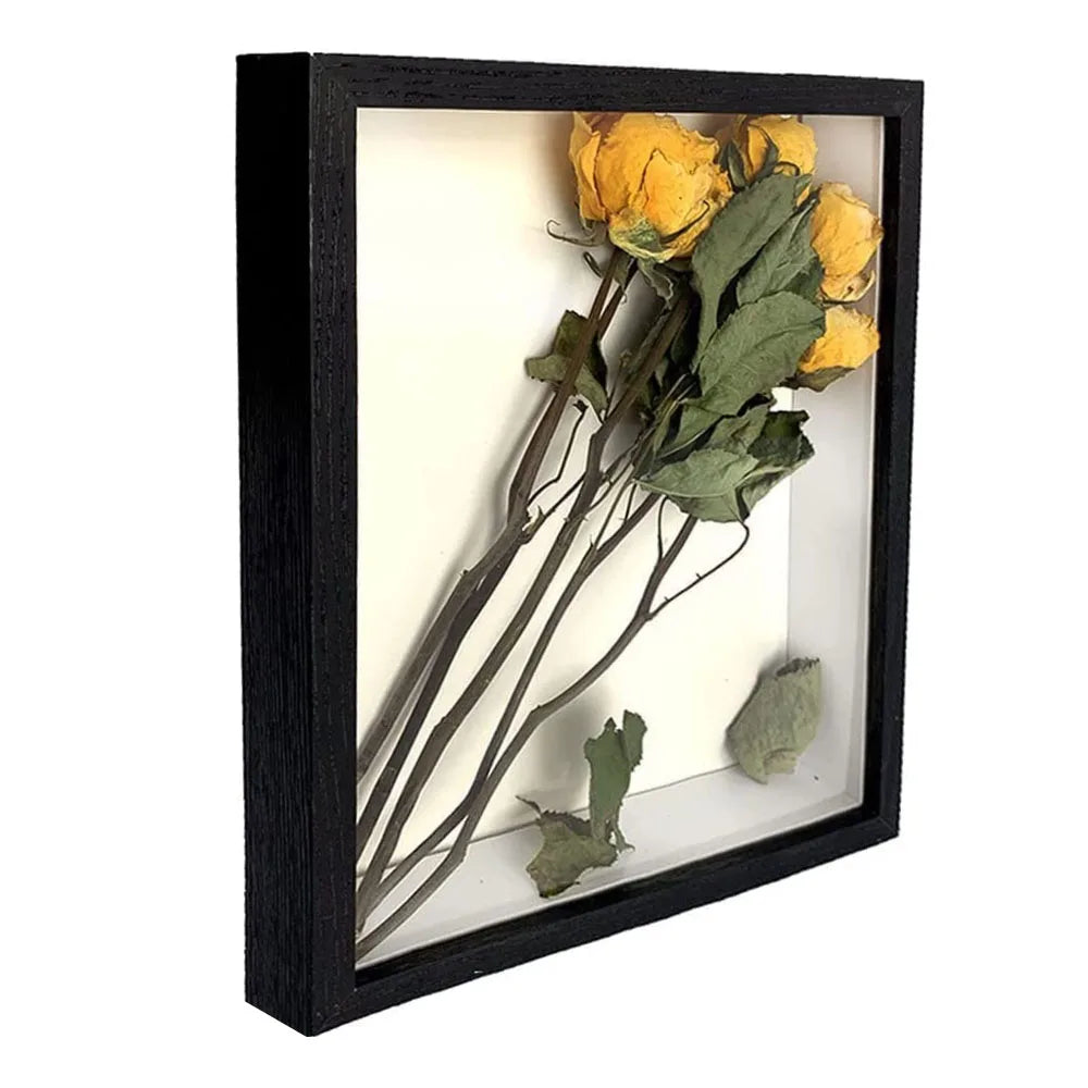 Shadow Box Wooden Photo Frame for 3D Display